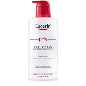 EUCERIN švelnus losjonas normaliai, sausai, jautriai odai pH5, 400 ml