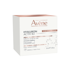 AVENE atkuriamasis veido kremas brandžiai odai HYALURON ACTIVE B3 AQUA, 50ml