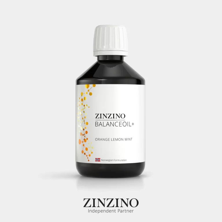 Zinzino BalanceOil+ omega-3 maisto papildas, Orange Lemon Mint, 100 ml