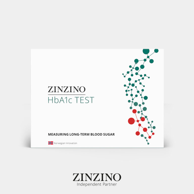 Zinzino HbA1c testas cukraus lygiui – namų testas ilgalaikiam cukraus kiekiui kraujyje matuoti