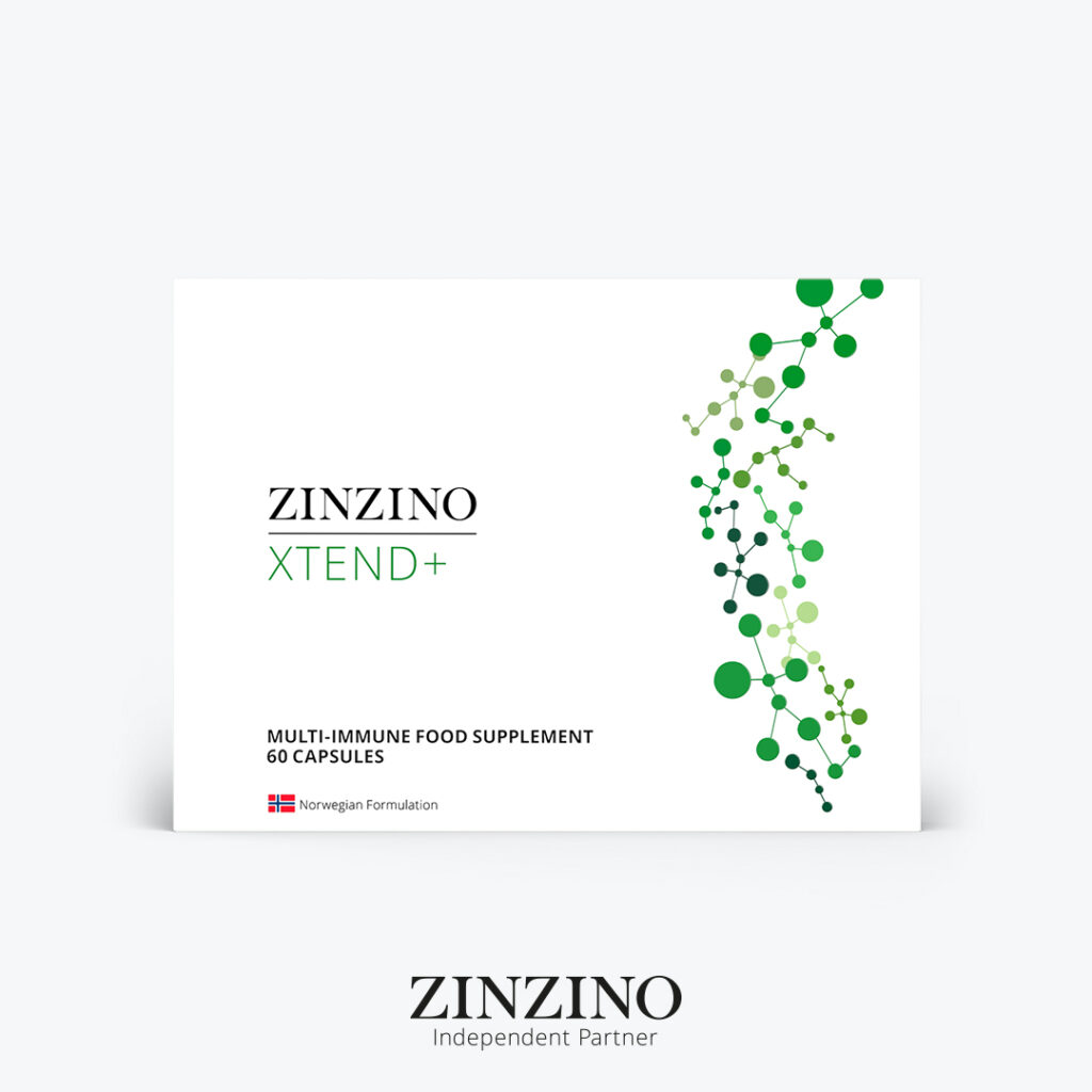 Zinzino Xtend+ maisto papildas imunitetui, 60 tablečių