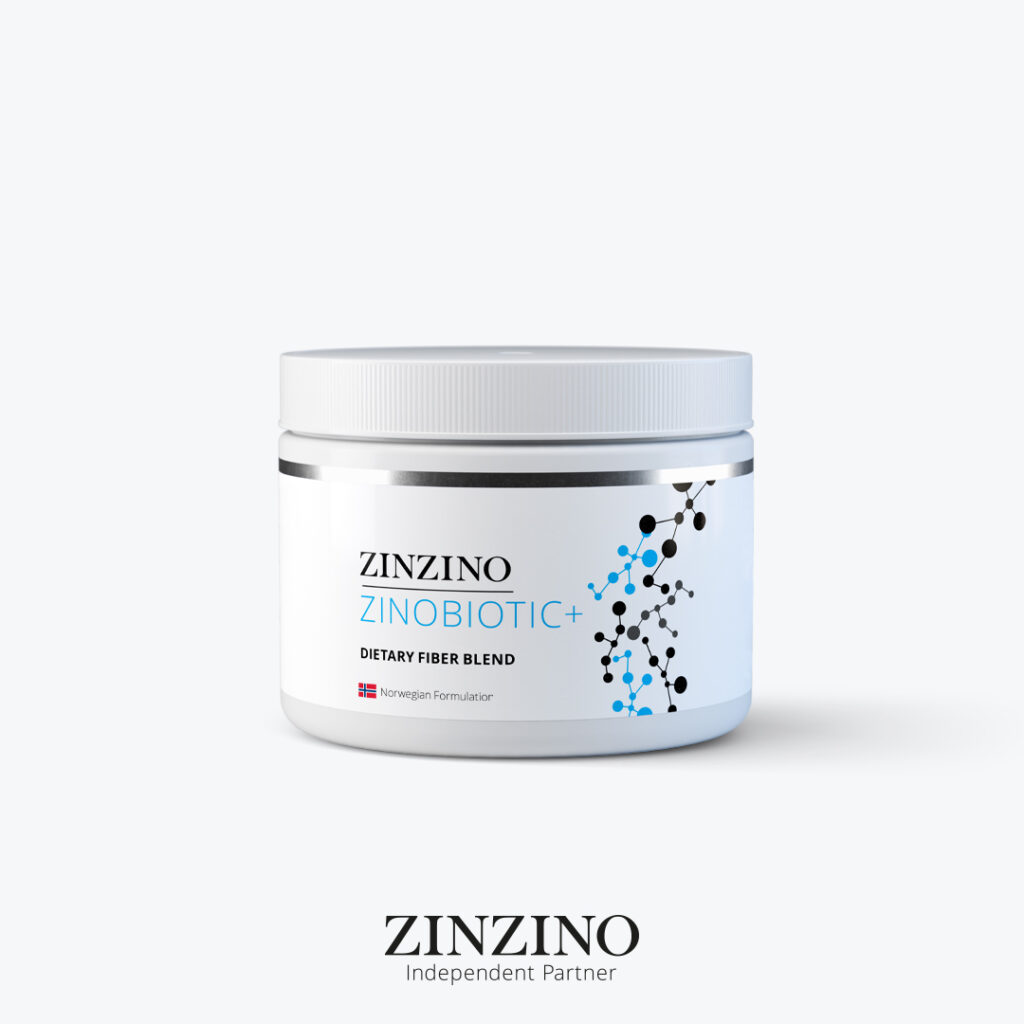 Zinzino ZinoBiotic+ maistinės skaidulos žarnyno sveikatai, 180 g