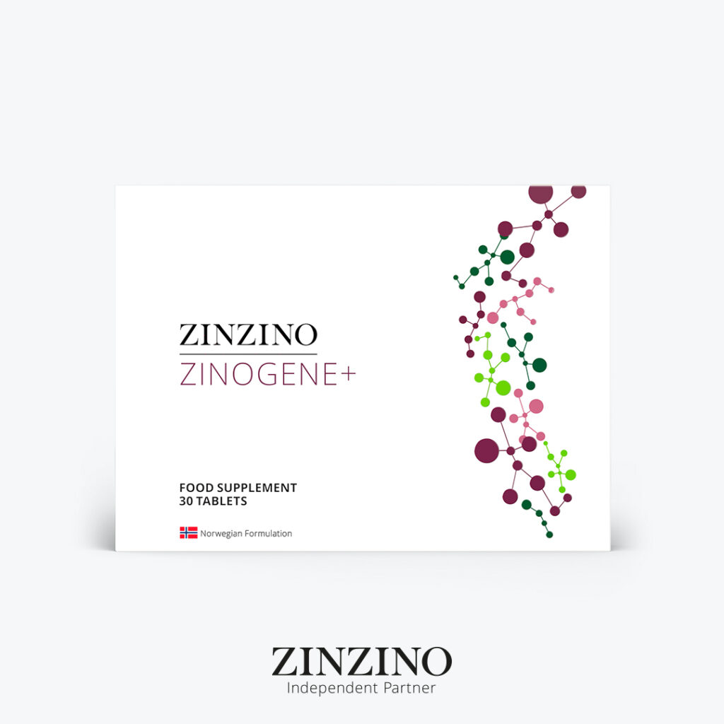 Zinzino ZinoGene+ maisto papildas, 30 tablečių