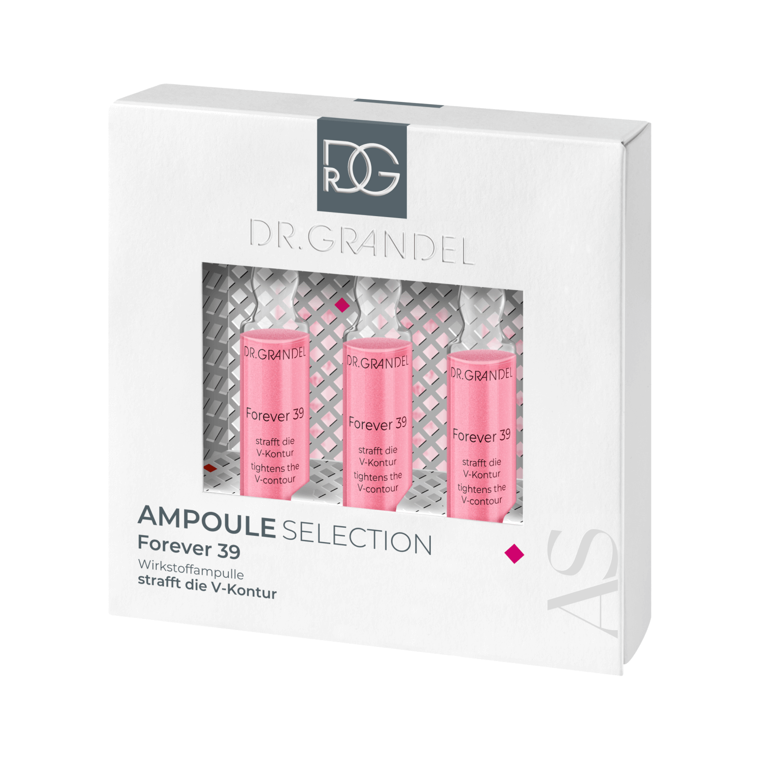 4011396416715 DR. GRANDEL aktyvių ingredientų koncentrato ampulės FOREVER 39, 3x3 ml - Image 1