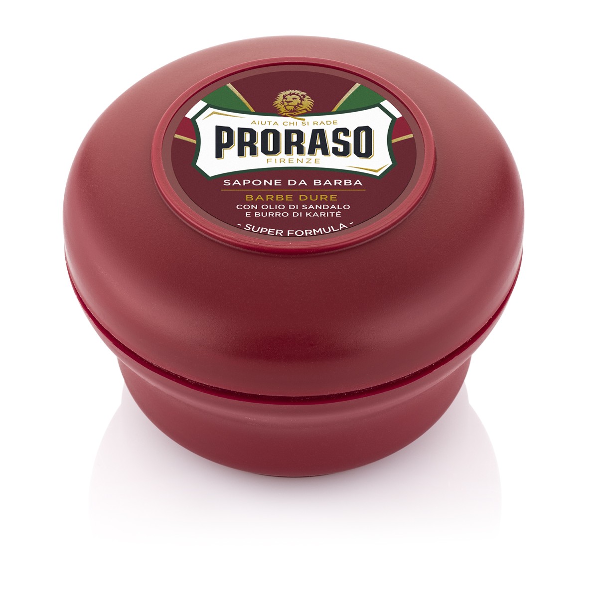 8004395001163-1200x1200 Proraso Red Line Shaving Soap In a Jar Odą maitinantis skutimosi muilas, 150ml - Image 1