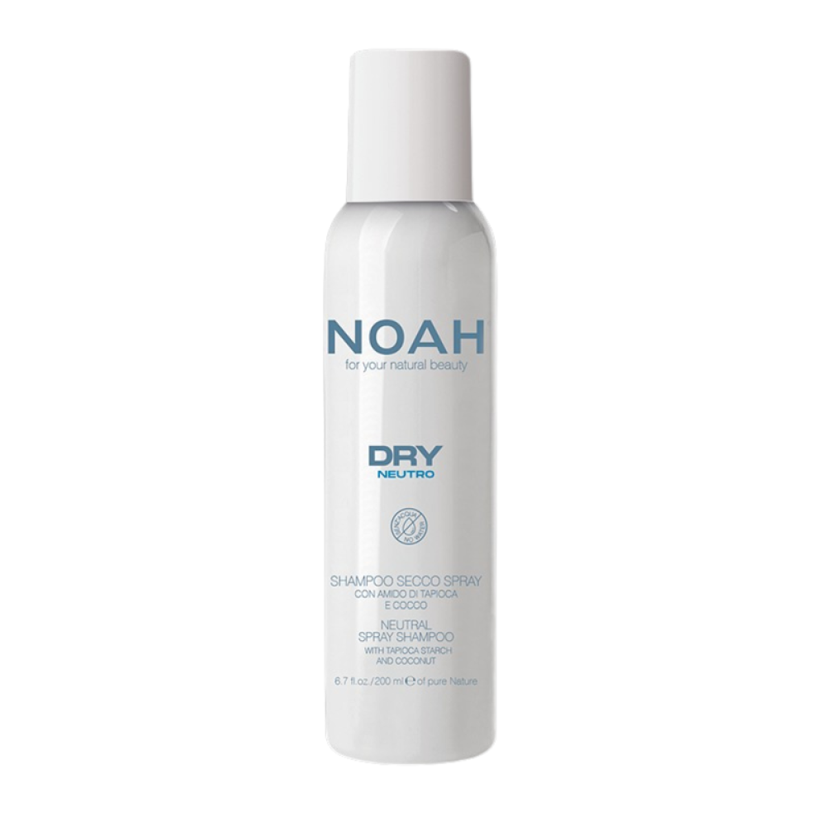 8034063520870-1200x1200 Noah sausas šampūnas su tapijokos krakmolu Dry Neutro Spray Shampoo, 200 ml - Image 1