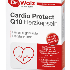 DR. Wolz Cardio Protect Q10 40 kapsulių maisto papildas širdies veiklai