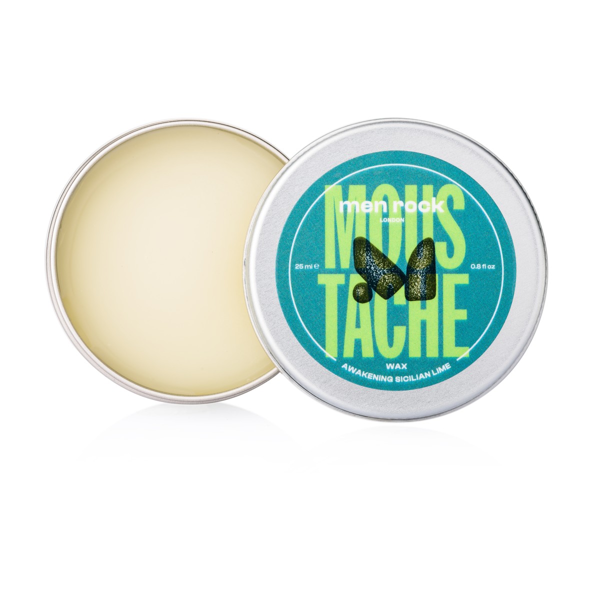 DSC_9053-1200x1200 Men Rock Awakening Sicilian Lime Moustache Wax Ūsų vaškas, 25ml - Image 1