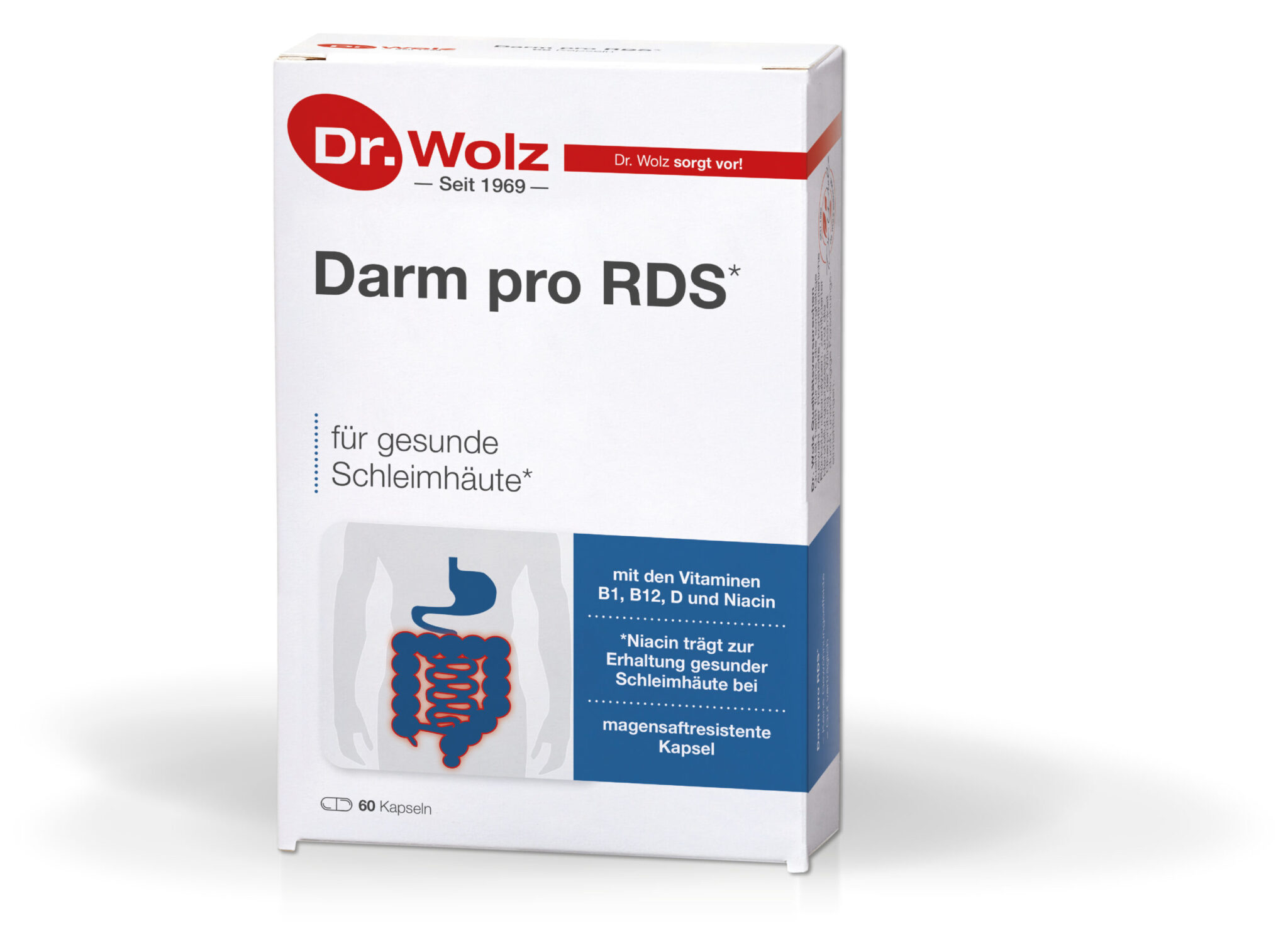 Darm pro RDS Reizdarm_60Kapseln Dr. Wolz Darm Pro RDS Reizdarm, 60 kapsulių - Image 1