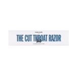 Men Rock Shavette The Cut Throat Razor vienašmenis skutimosi peilis, 1 vnt. - Image 2