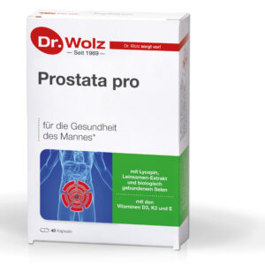 Dr. Wolz Prostata Pro vyrų sveikatos maisto papildas, 40 kapsulių