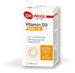 Vitaminas D3 su vitaminu C ir resveratroliu Dr. Wolz