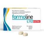 Formoline L112 Extra 750 mg, 128 tablečių pakuotė svorio valdymui ir MTL cholesterolio kontrolei
