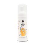 Nailmatic putojantis plaukų ir kūno prausiklis KIDS APRICOT Mousse Party Foaming Hair & Body Wash, 150 ml
