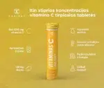 SAPIENS, vitaminas C 1000 Forte maisto papildas, 20 tirpių tablečių - Image 2
