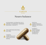 GAMTOS NAMAI NEURO BALANCE, 60 kietųjų kapsulių - Image 2
