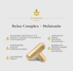GAMTOS NAMAI RELAX COMPLEX + MELATONIN, 90 kietųjų kapsulių [GALIOJIMAS 2026-11] - Image 2