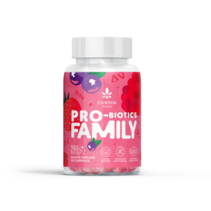 GAMTOS NAMAI PRO-BIOTICS FAMILY , 60 guminukų