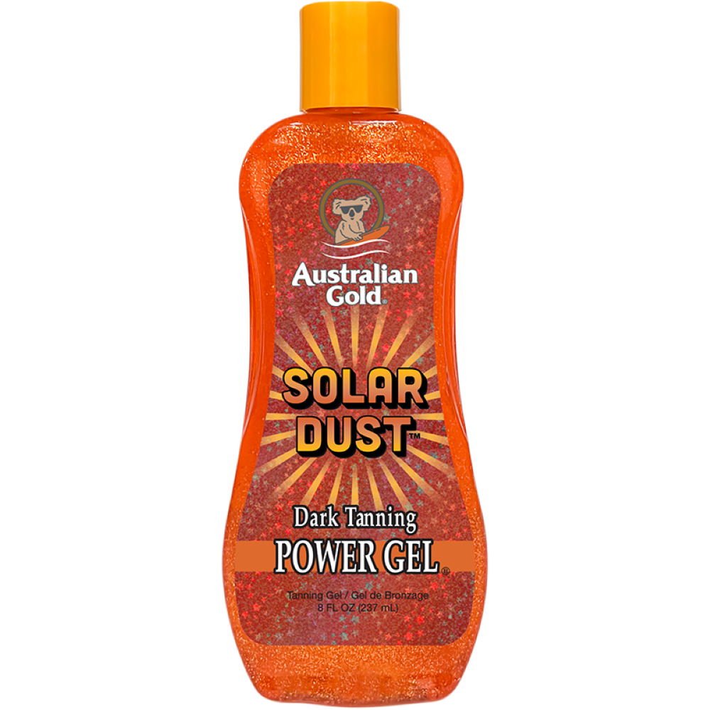054402412367_Front_1000x1000 AUSTRALIAN GOLD įdegio gelis su blizgesiu Solar Dust, 237ml - Image 1