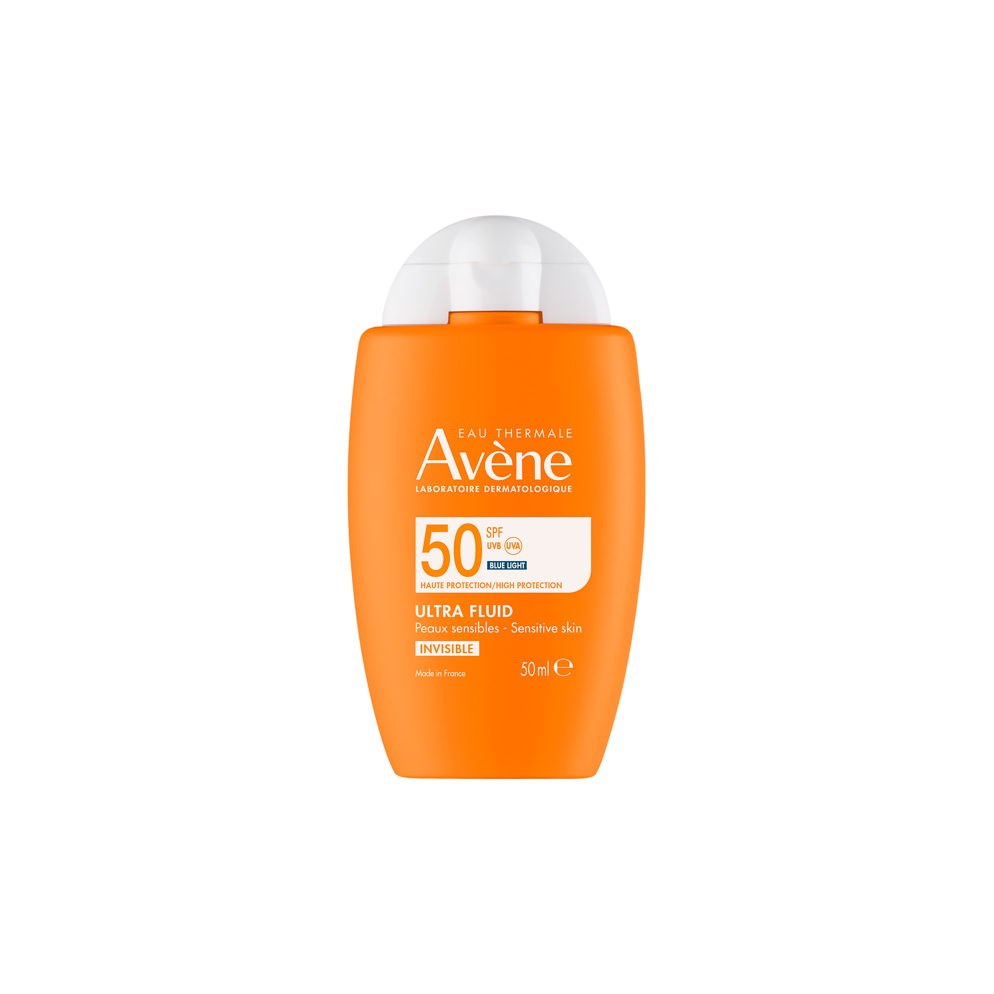 3282770392654 AVENE EAU THERMALE apsauginis fluidas nuo saulės ULTRA FLUID INVISIBLE SPF 50, 50 ml - Image 1