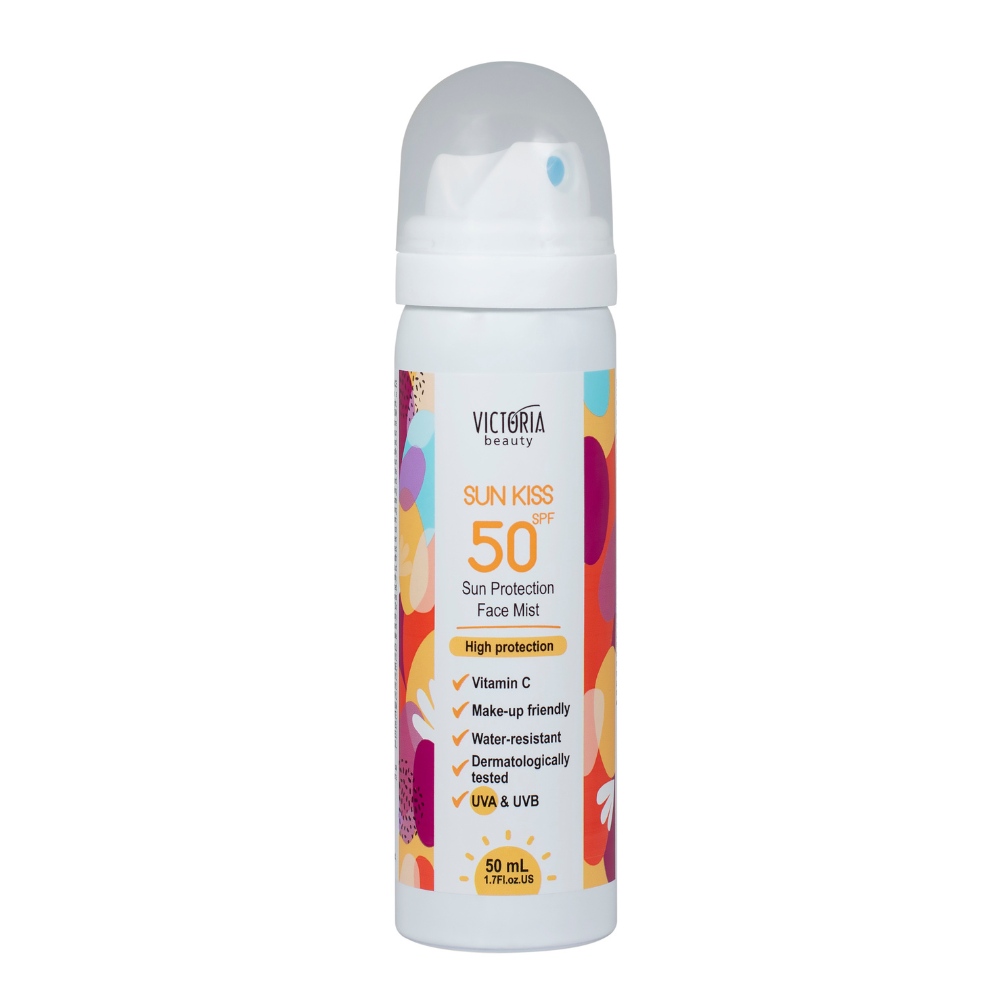 3801017007214 Victoria Beauty purškiama apsauginė dulksna veidui SPF50, 50 ml - Image 1