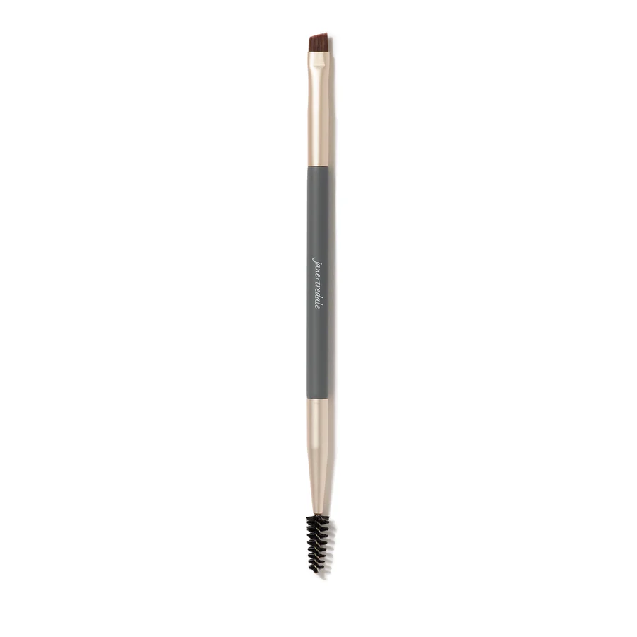 670959400192 1 JANE IREDALE dvipusis šepetėlis Eye/Brow Brush, 1 vnt. - Image 1
