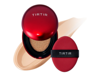 TIRTIR Mask Fit Red Cushion makiažo pagrindas – 24N Latte šiltas, neutralaus tono atspalvis