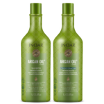 INOAR intensyviai drėkinantis rinkinys su Argano aliejumi Argan Oil System Duo Kit - Image 3