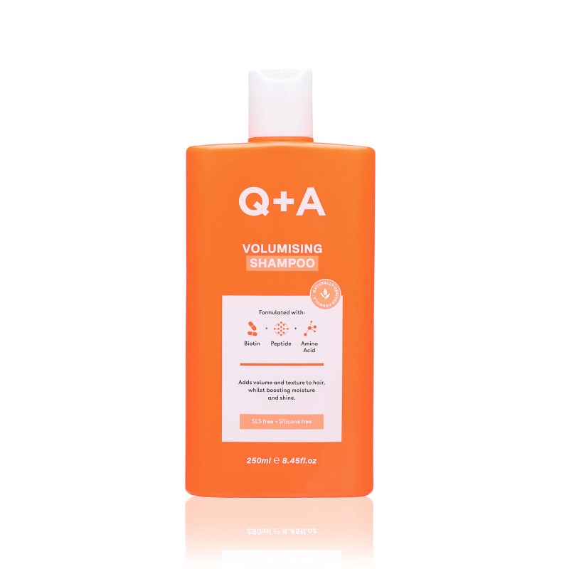 5060486268818-800x800 Q+A apimties suteikiantis šampūnas su biotinu Volumising Shampoo, 250 ml - Image 1