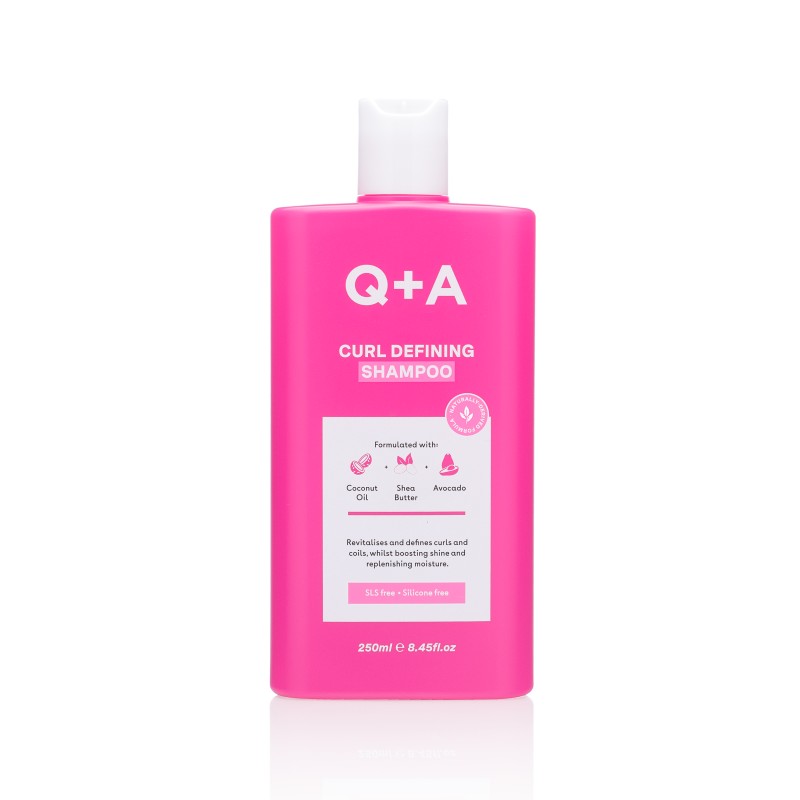 5060486268856-800x800 Q+A šampūnas garbanotiems plaukams Curl Defining Shampoo, 25 ml - Image 1