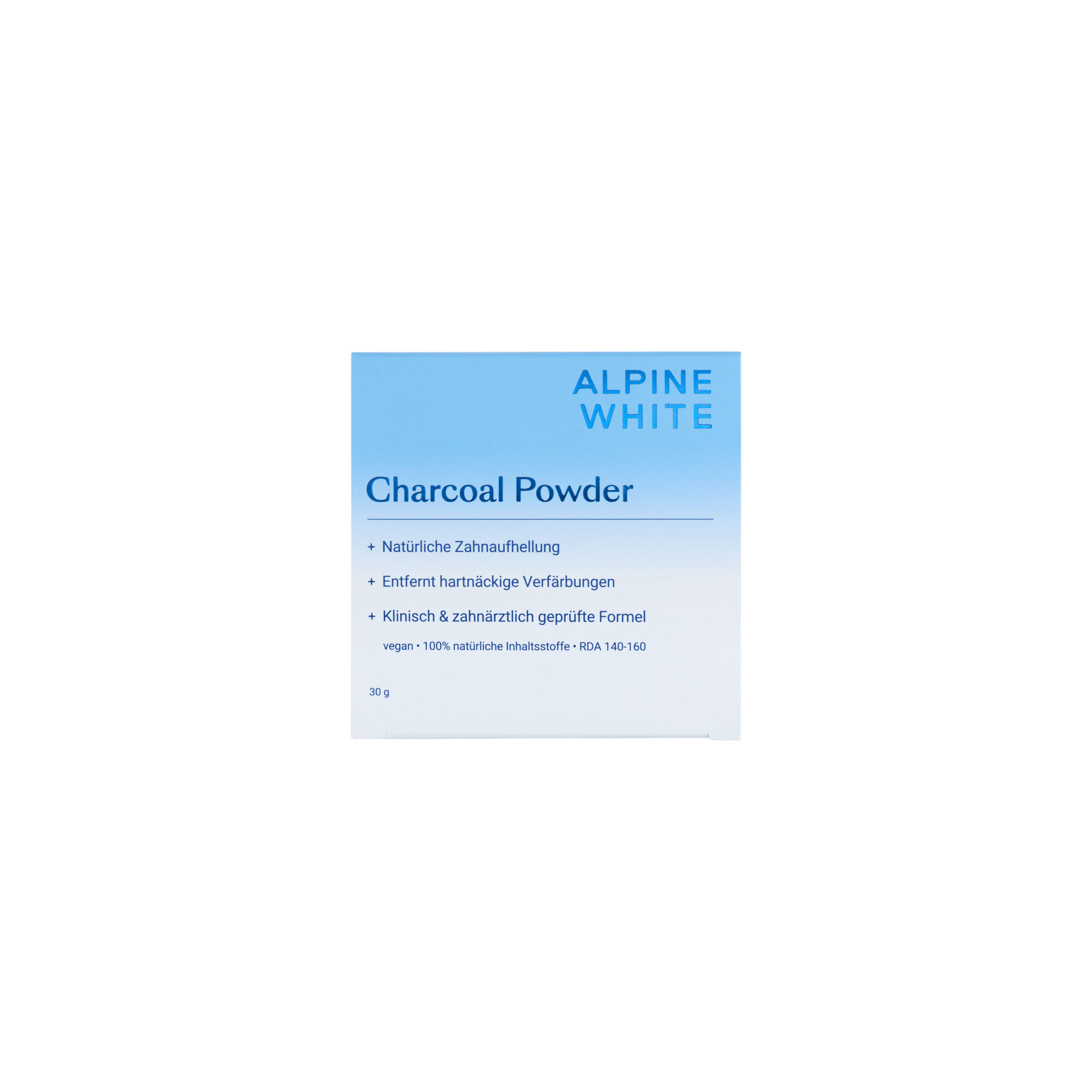 7629999045323-Charcoal-Powder-fr ALPINE WHITE Charcoal Powder aktyvintos anglies milteliai dantims, 30 g - Image 1