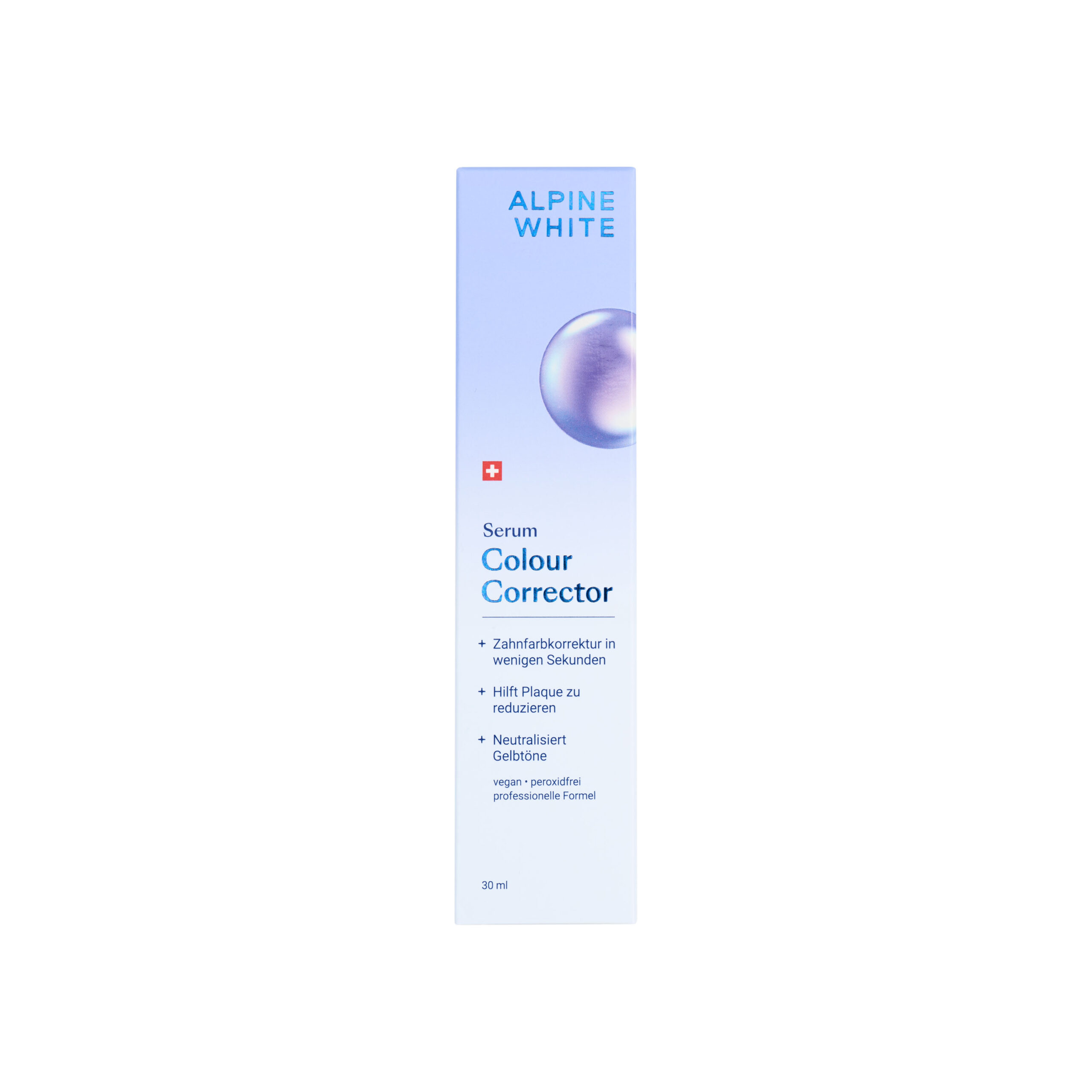 7640184630742-Colour-Corrector-Serum-fr ALPINE WHITE Colour Corrector Serum balinantis serumas dantims, 30 ml - Image 1