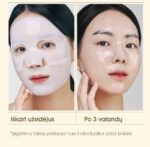 NACIFIC kolageno gelinė kaukė su žaliosios arbatos ir azijinės centelės kompleksu Green Tea Cica Collagen Gel Mask, 35 g - Image 2
