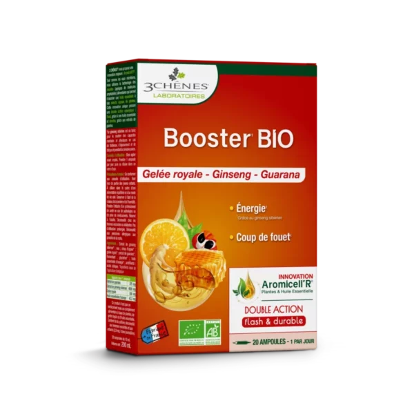 BOOSTER_bio_imunitetas_geriamos_ampules 3 CHENES Booster Bio 20 geriamųjų ampulių pakuotė