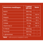 ACORUS BALANCE elektrolitai ACTIVE & RUN ELECTROLYTES, 14 paketėlių - Image 2