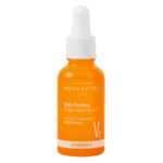 NOVEXPERT šveičiamasis naktinis serumas su vitaminu C, PHA ir AHA rūgštimis, 30 ml - Image 2