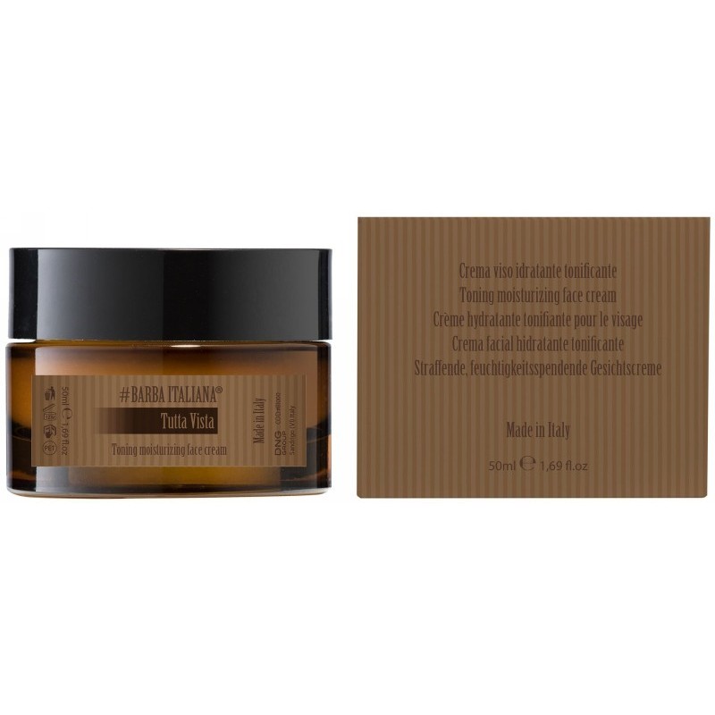 tonizuojantis-drekinamasis-veido-kremas-barba-italiana-tutta-vista-toning-moisturizing-face-cream-bi070008-50-ml Barba Italiana tonizuojantis, drėkinamasis veido kremas Tutta Vista, 50 ml - Image 1
