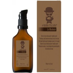 Barba Italiana tonizuojantis, drėkinamasis veido serumas Le Madonie, 50 ml
