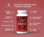 SAPIENS Premium kompleksas širdžiai, 60 kapsulių - Image 2