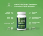SAPIENS Top grybų kompleksas, 60 kapsulių - Image 2