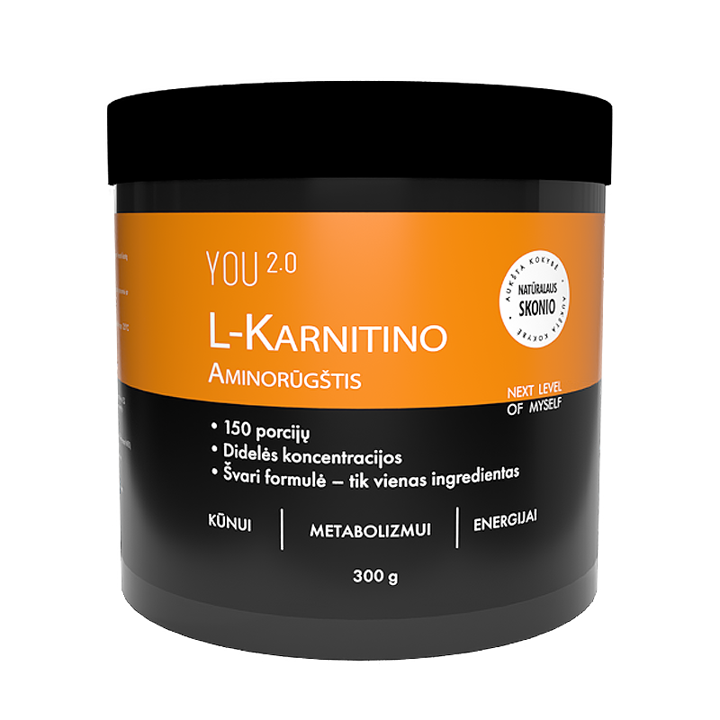 You 2.0 L-karnitinas 300g YOU 2.0 L-KARNITINAS, 300 g - Image 1