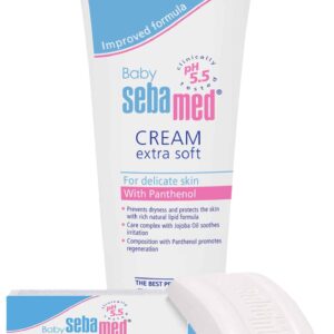Sebamed Baby rinkinys kūdikio odos priežiūrai (muilas + kremas)
