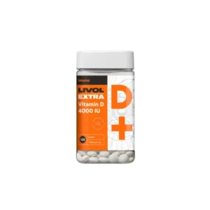 LIVOL EXTRA Vitaminas D 4000TV , 120 tablečių
