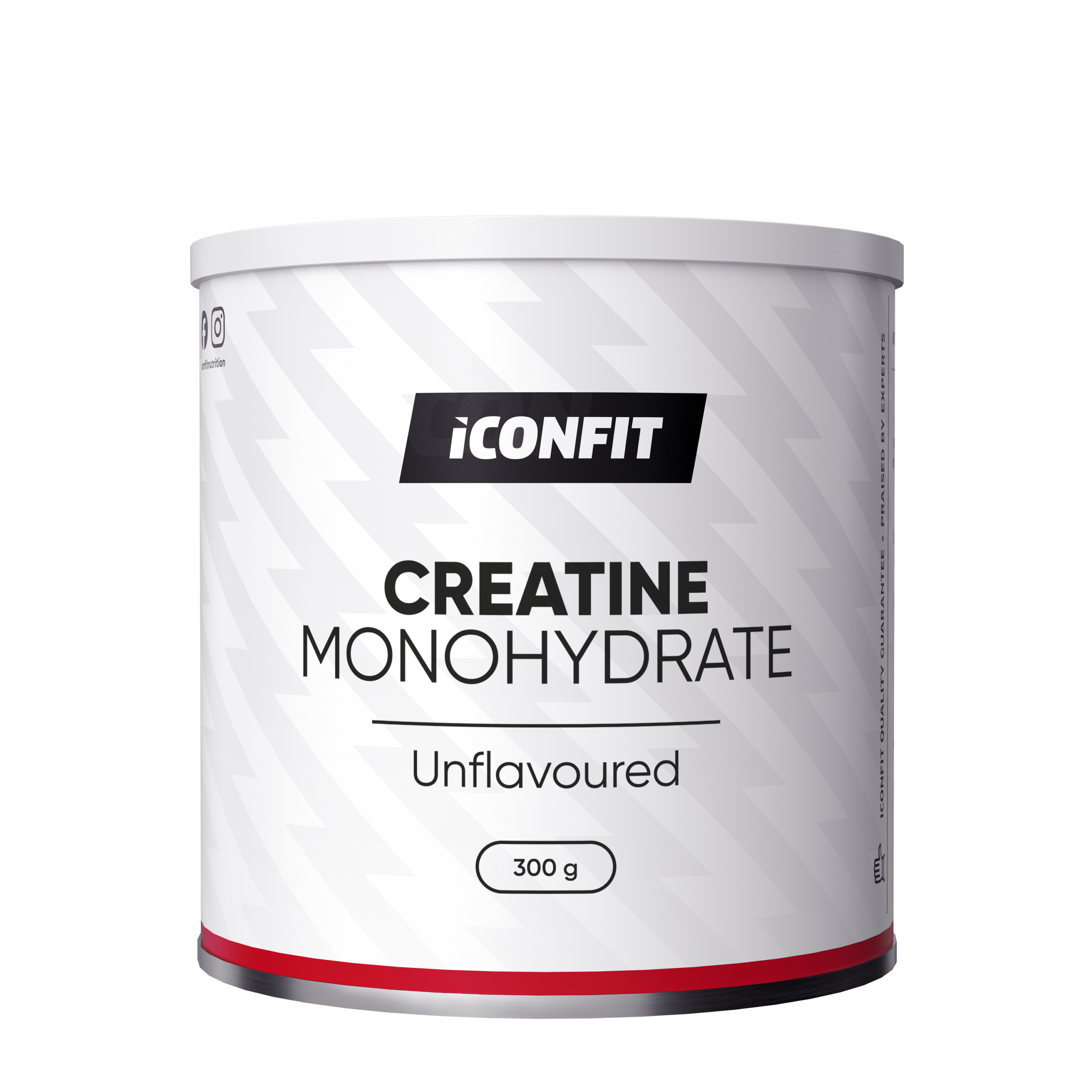 4744130013719-ICONFIT-Micronised-Creatine-Monohydrate-300g ICONFIT Mikronizuotas Kreatino Monohidratas, 300 g - Image 1