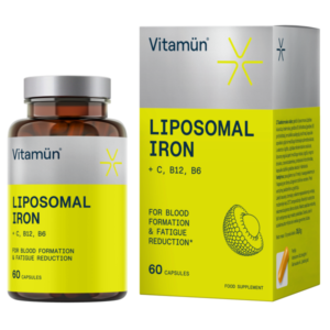 Vitamun Liposomal Iron kapsulės N60 pakuotė