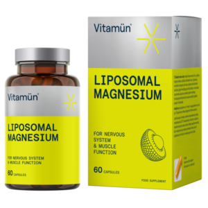 Vitamun Liposomal Magnesium kapsulės N60 pakuotė