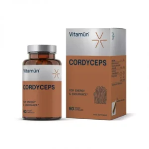 Vitamun Cordyceps kapsulės N60 pakuotė