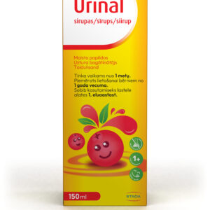 URINAL sirupas (spanguolės), 150 ml