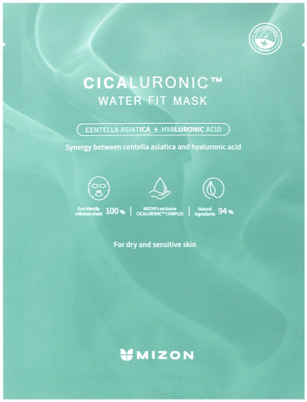 01_MIZ313010487 Veido kaukė Cicaluronic Water Fit Mask MIZ313010487, 24 g - Image 1