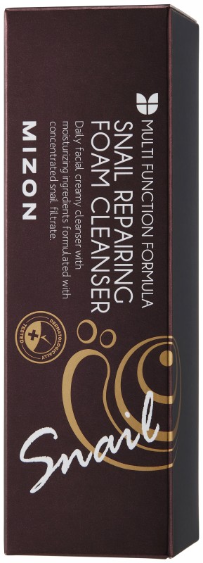 02_MIZ000004855 MIZON veido prausiklis Snail Repairing Foam Cleanser, 60 ml - Image 1